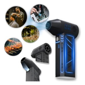 Mini Soprador Ar Secador Turbo Jet Fan Poderosa Velocidade