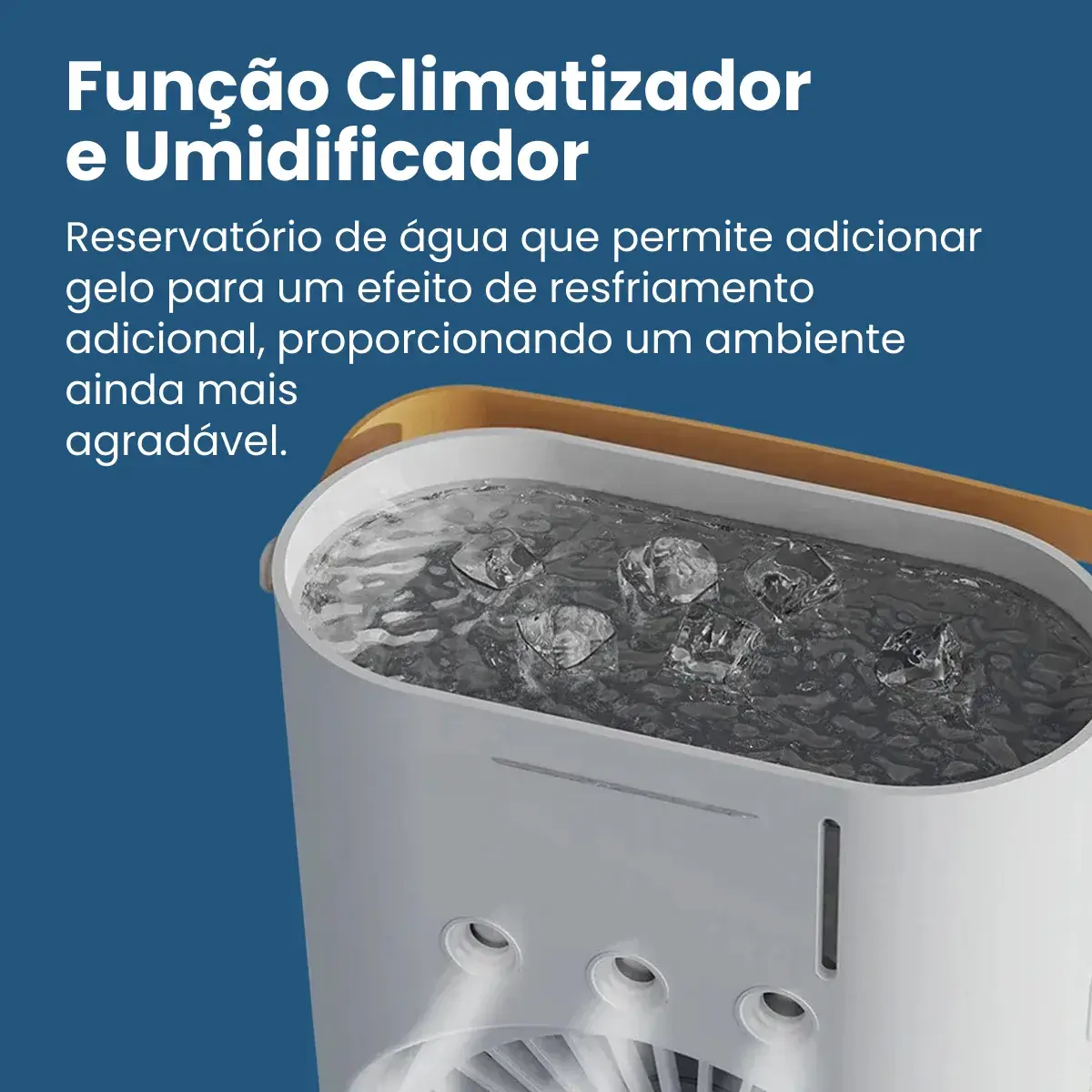 Mini Ar Condicionado Climatizador Sala Quarto Escritorio - Imagem 3