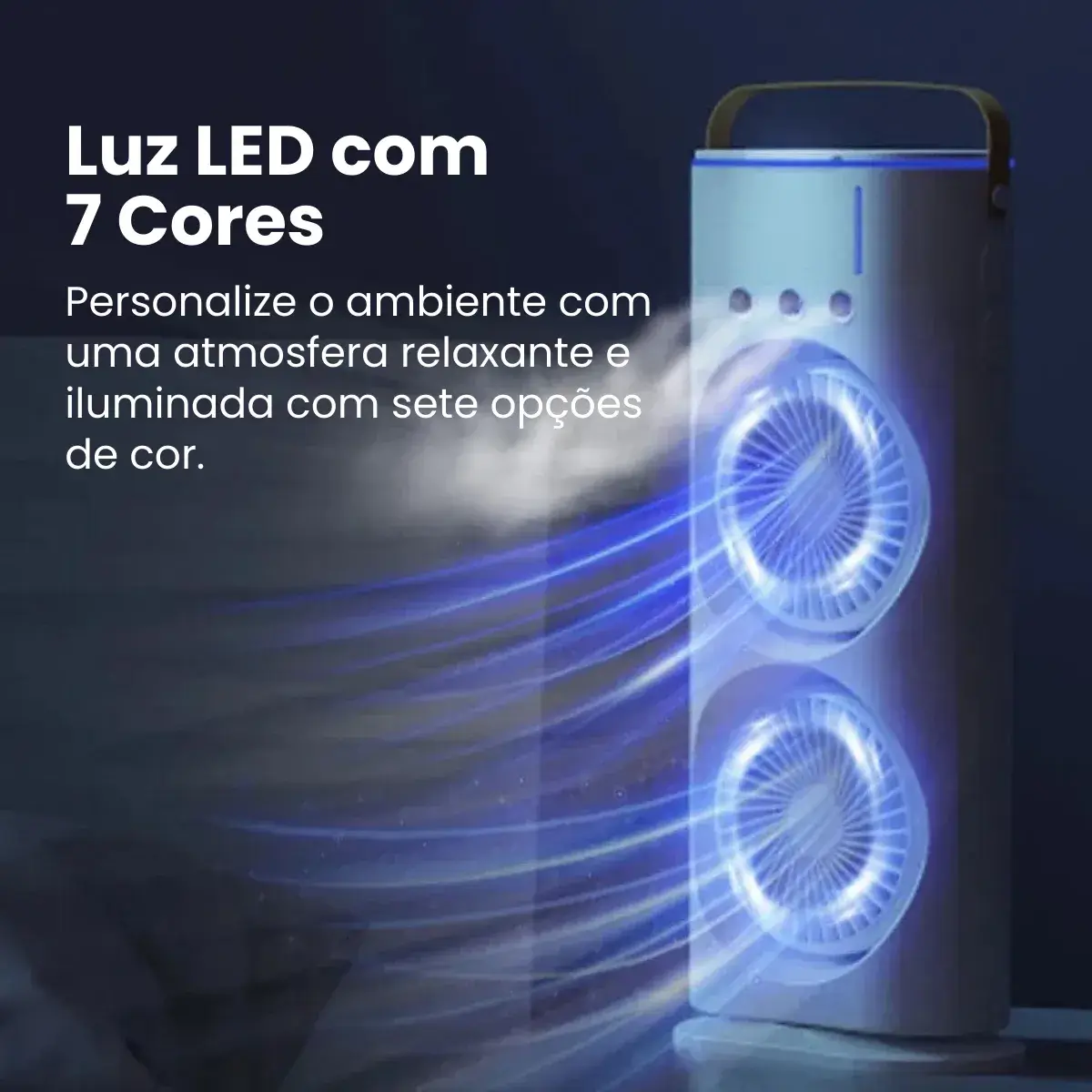 Mini Ar Condicionado Climatizador Sala Quarto Escritorio - Imagem 2