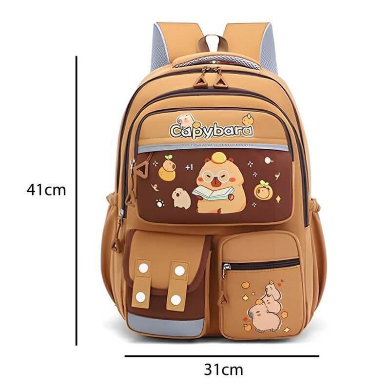 Kit Material Escolar Capivara Completo Personalizado Capybara - Imagem 2