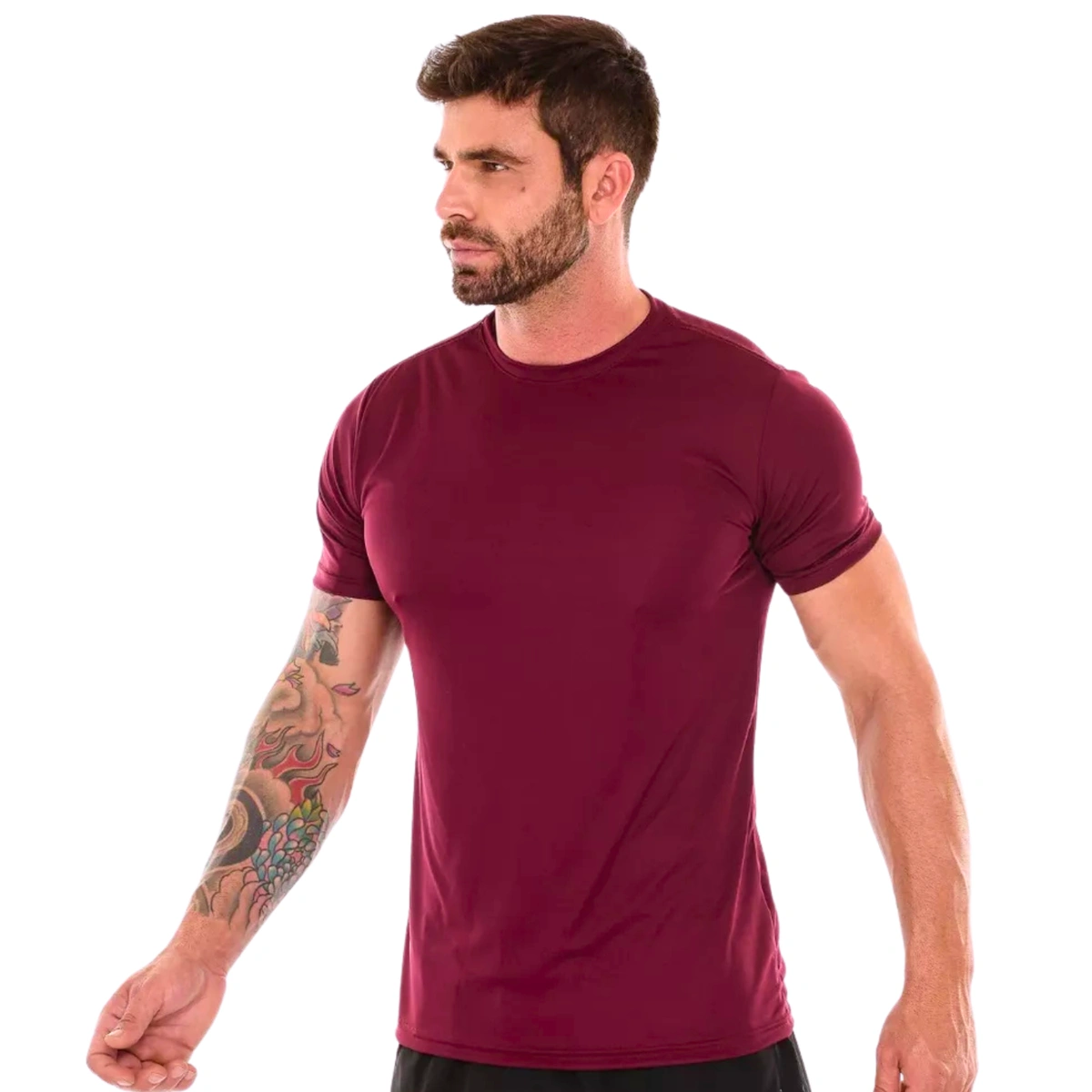 Kit 3 Camisas Masculina Lisa Algodão Premium - Imagem 18