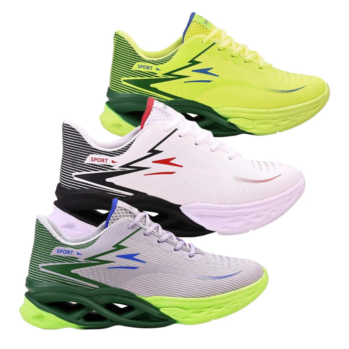 Kit 3 Tênis Masculino Icloud Esportivo Treino Academia Corrida - Imagem 9
