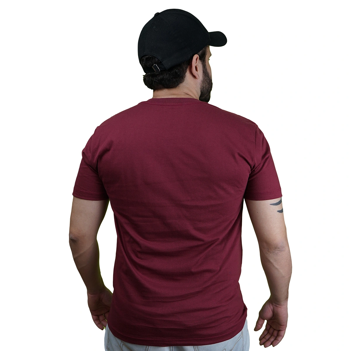 Kit 5 Camisas Masculina Lisa Algodão Premium Abuzze - Imagem 6