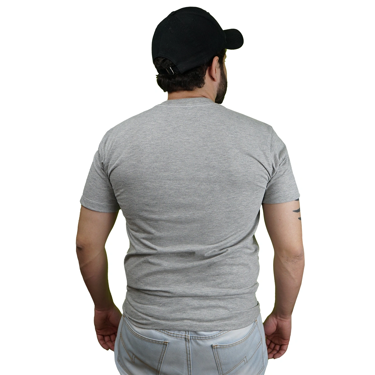 Kit 5 Camisas Masculina Lisa Algodão Premium Abuzze - Imagem 9