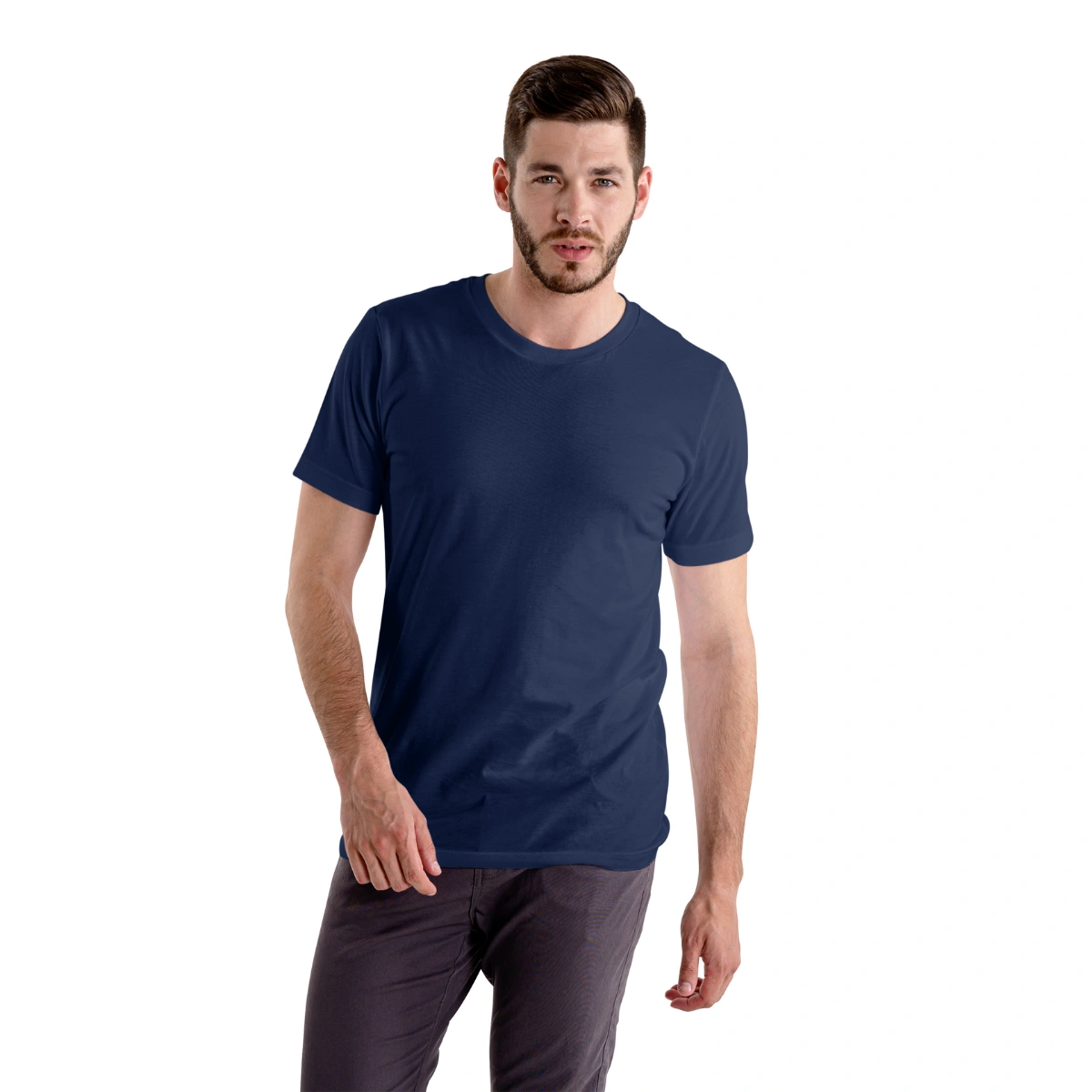 Kit 5 Camisas Masculina Lisa Algodão Premium - Imagem 13