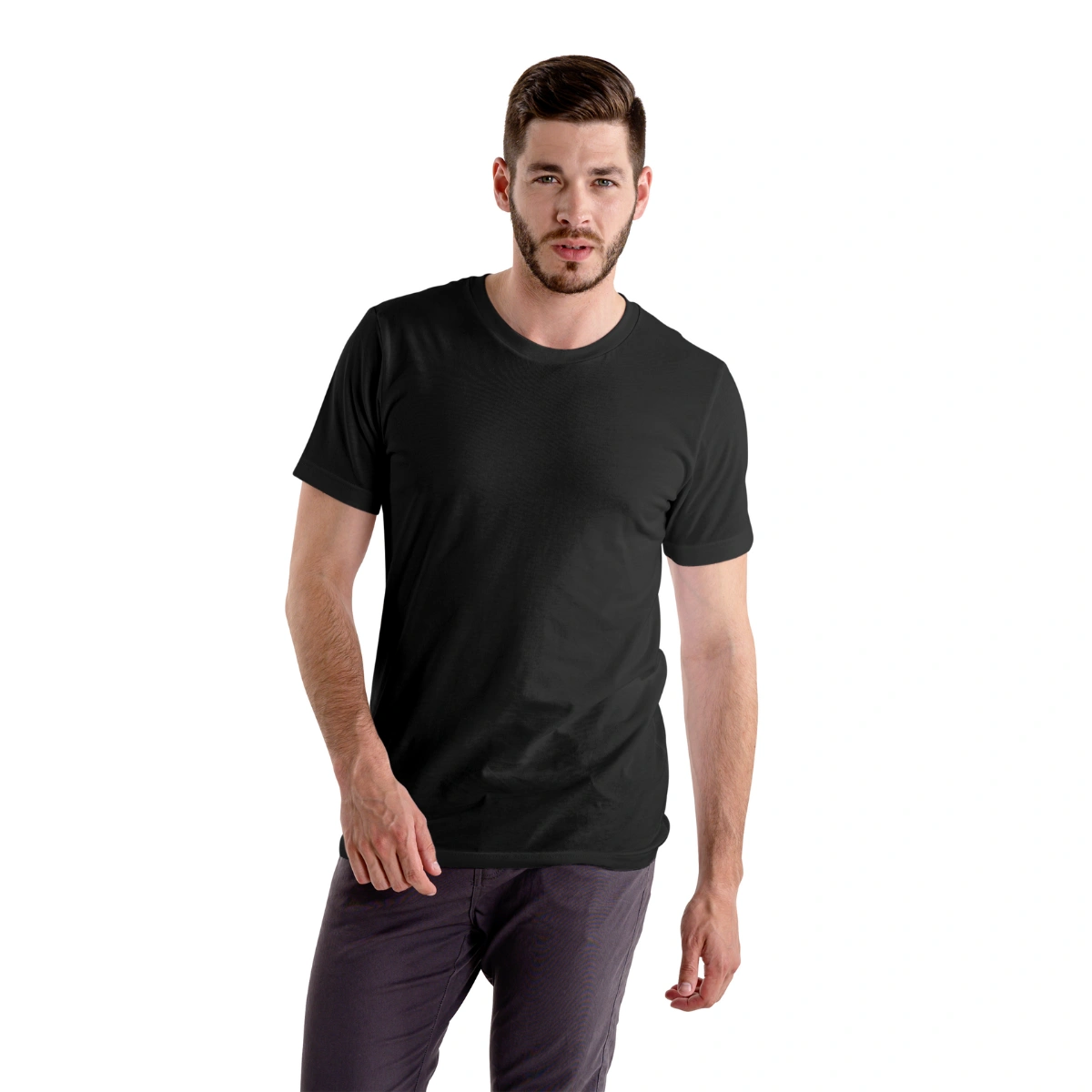 Kit 5 Camisas Masculina Lisa Algodão Premium - Imagem 15