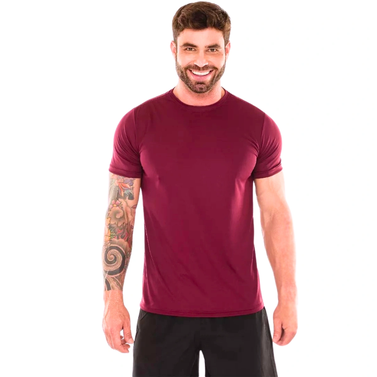 Kit 3 Camisas Masculina Lisa Algodão Premium - Imagem 26