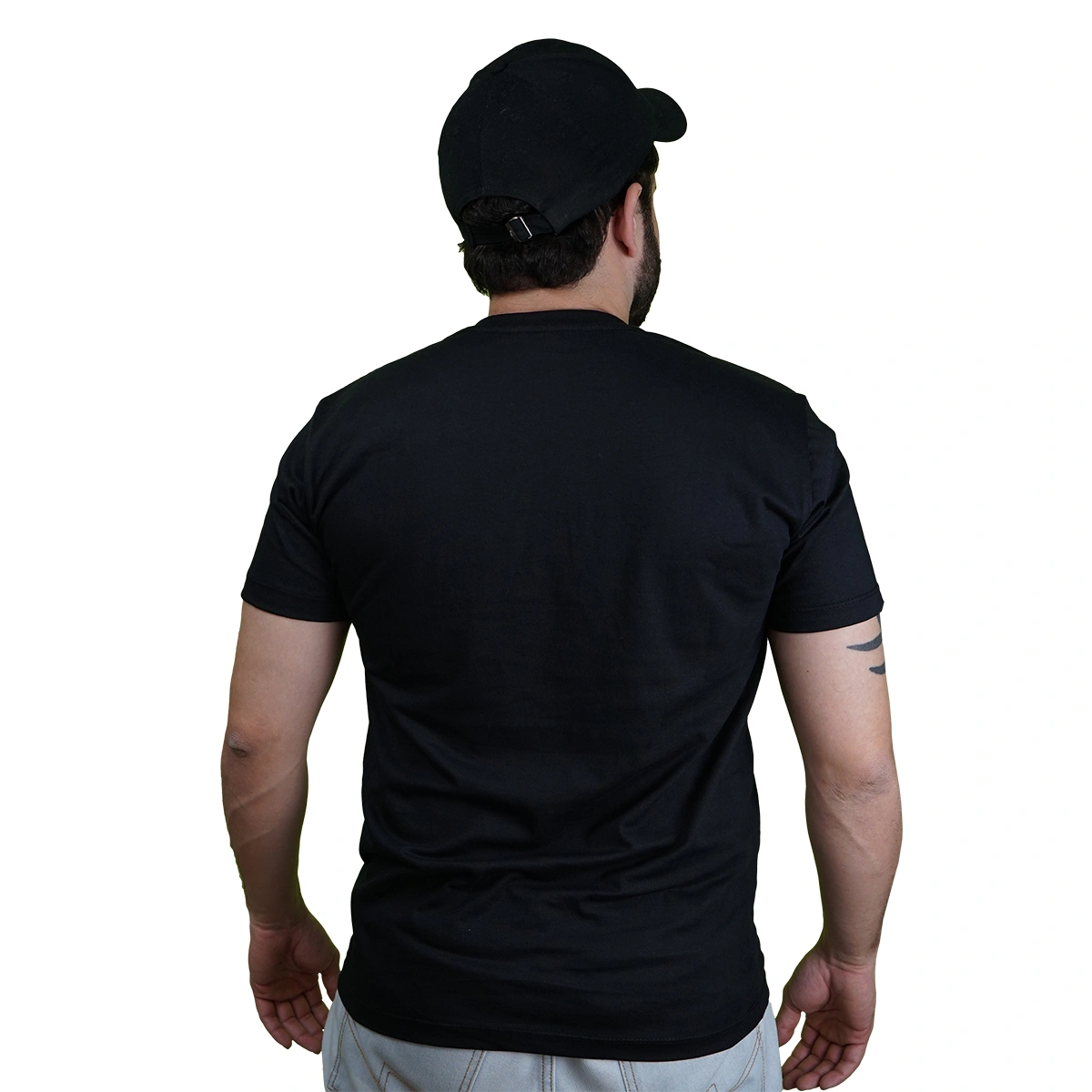 Kit 5 Camisas Masculina Lisa Algodão Premium Abuzze - Imagem 15