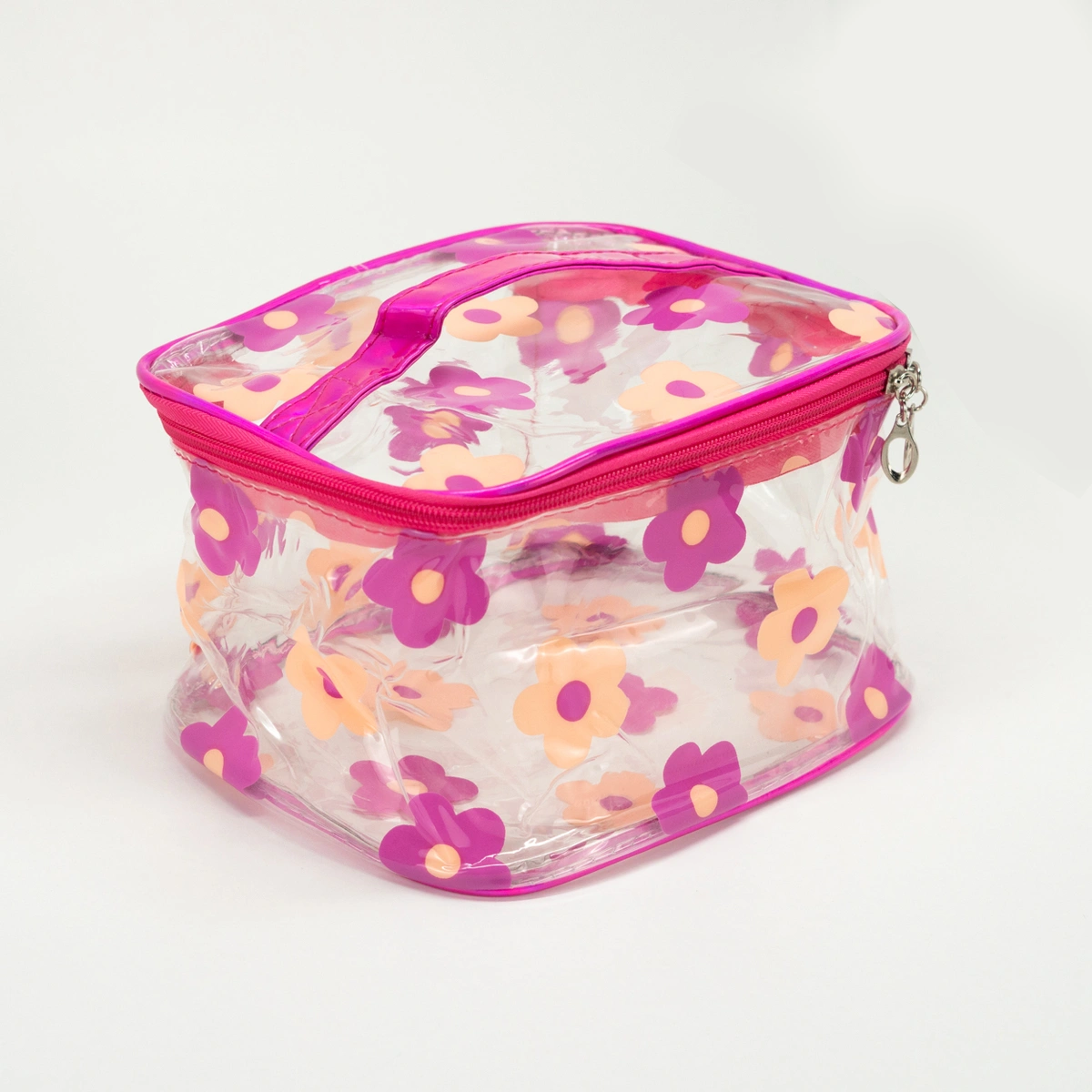 Bolsa Nécessaire Transparente Florido - Imagem 10