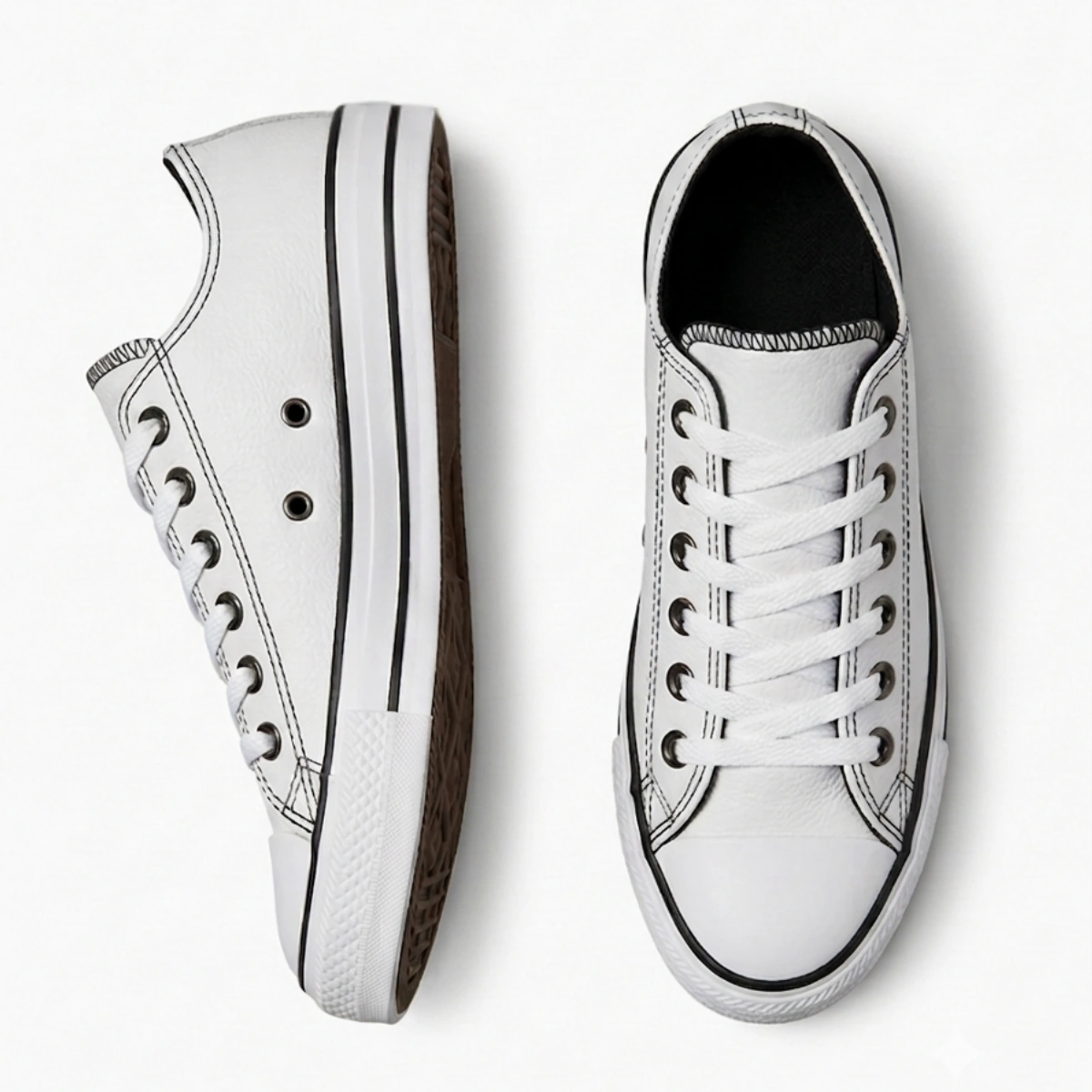 Tênis Masculino Casual Couro Ab Star - Imagem 3
