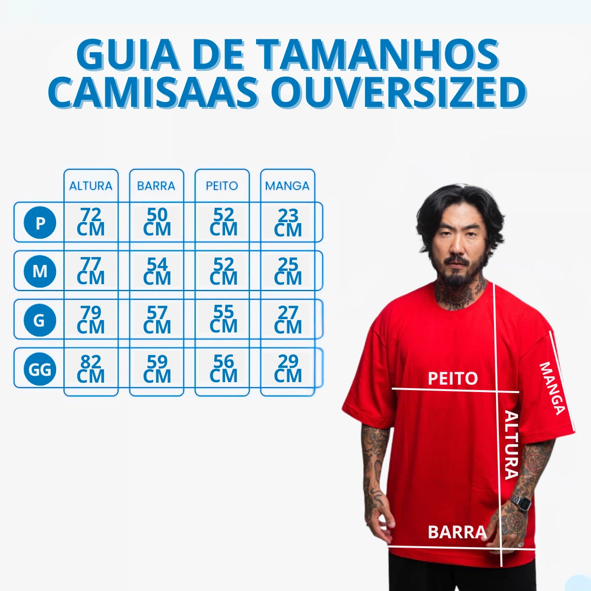 Kit 3 Camisetas Masculina Oversized Básica 100% Algodão Premium Alta Qualidade - Imagem 3