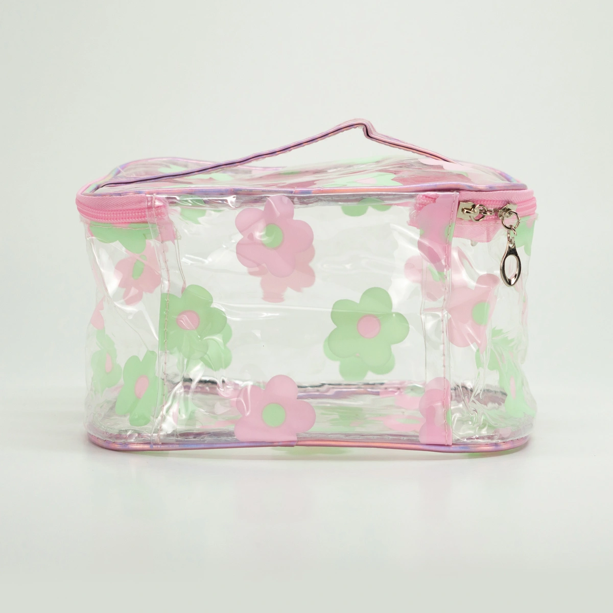 Bolsa Nécessaire Transparente Florido - Imagem 15