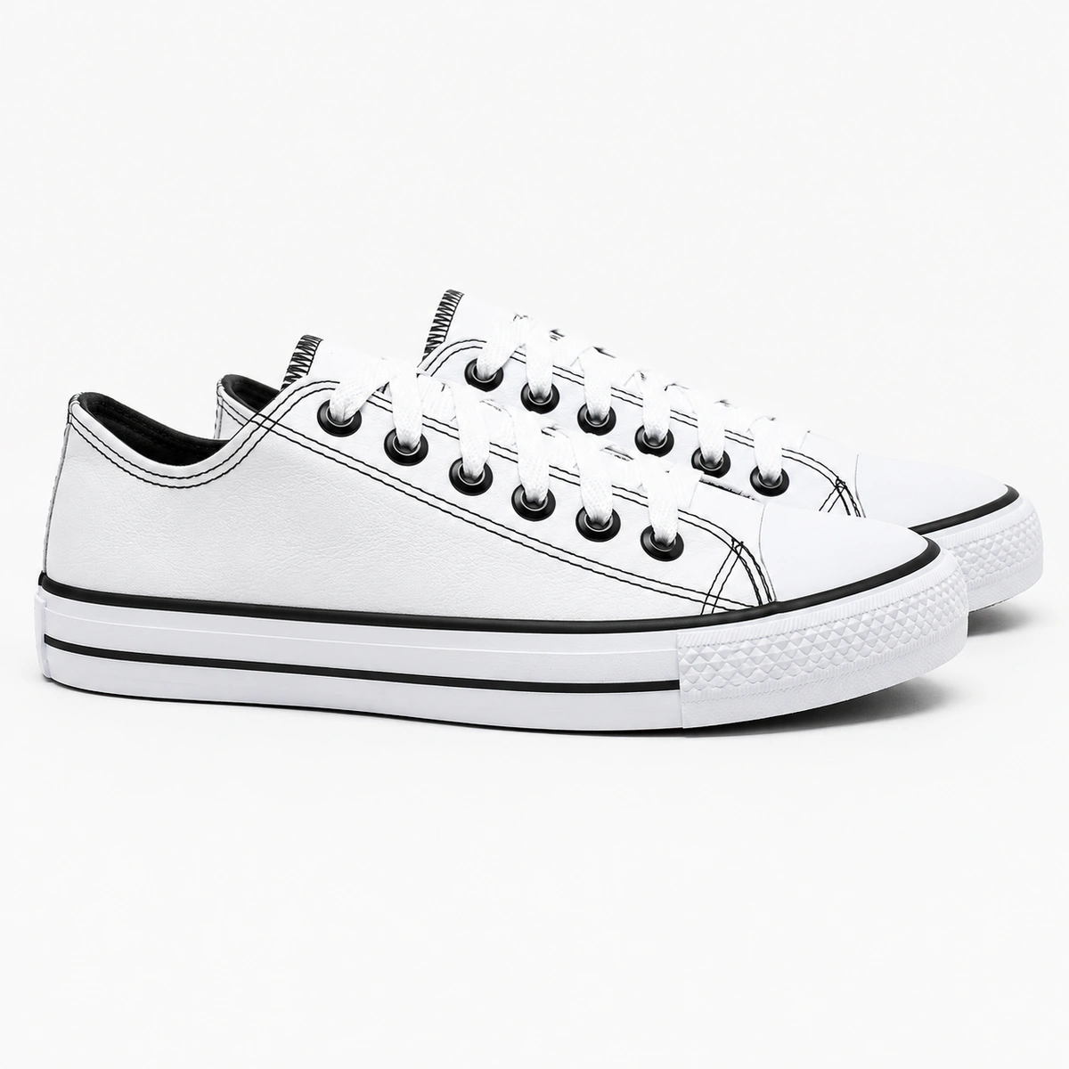 Tênis Masculino Casual Couro Ab Star - Imagem 5