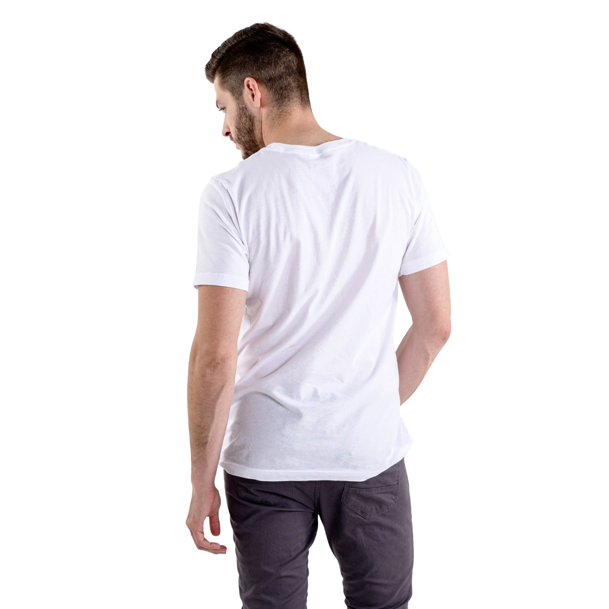 Kit 5 Camisas Masculina Lisa Algodão Premium - Imagem 10