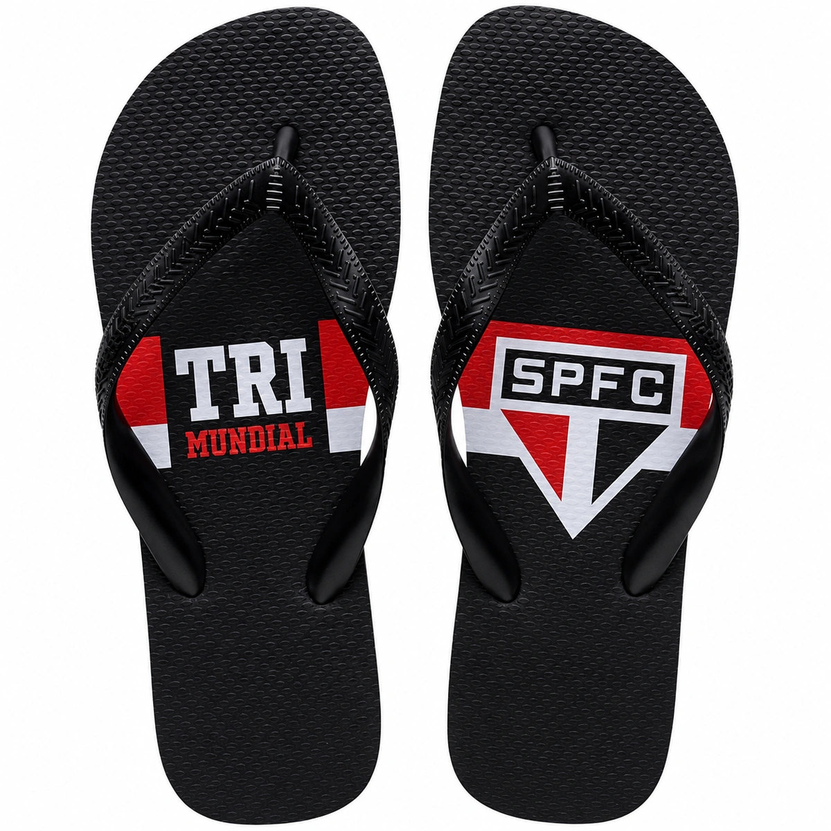 Chinelo Masculino São Paulo Tri Campeão Mundial - Imagem 5