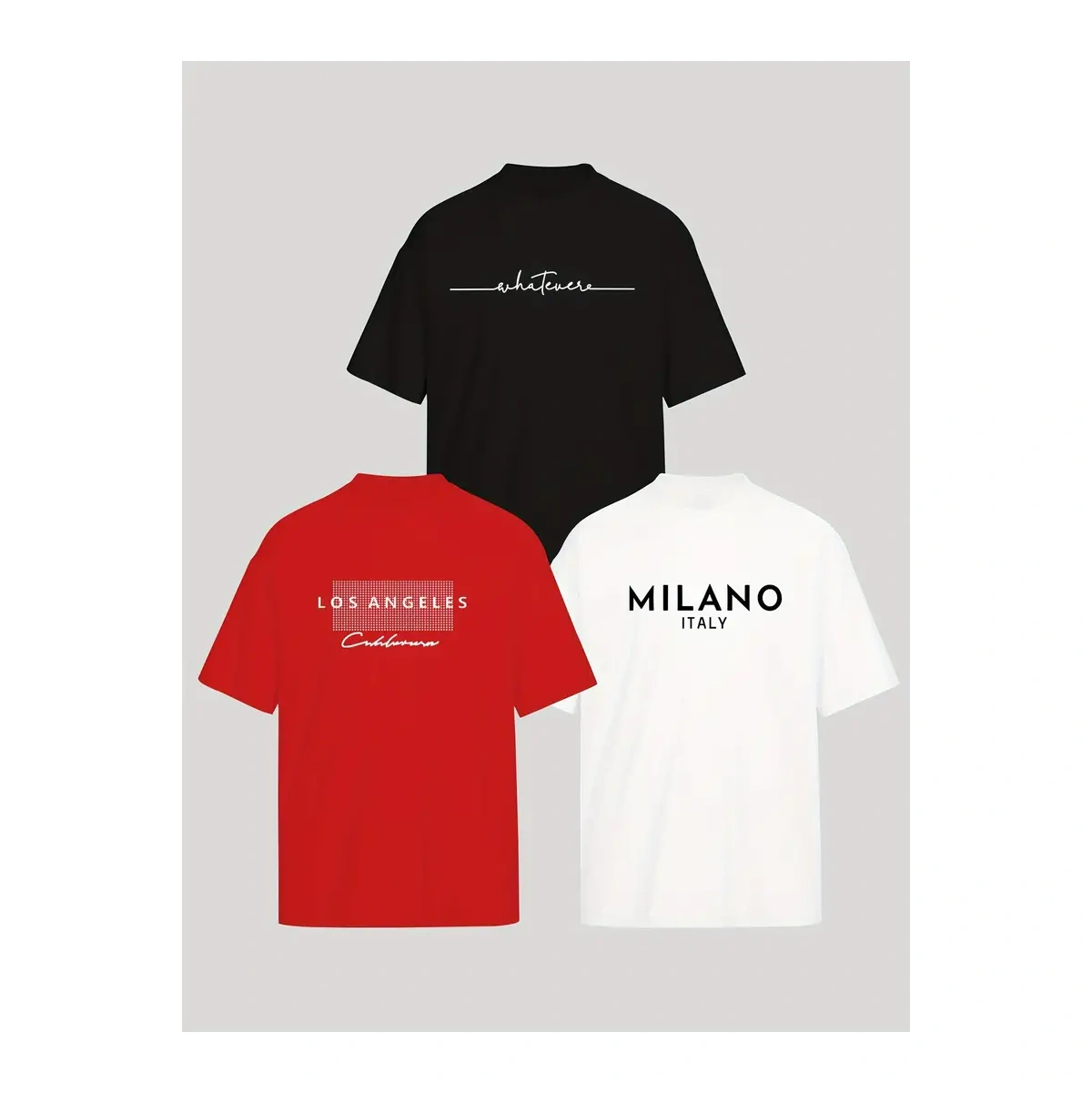 Kit 3 Camisetas Masculina Sortidas 100% Algodão Premium - Imagem 9