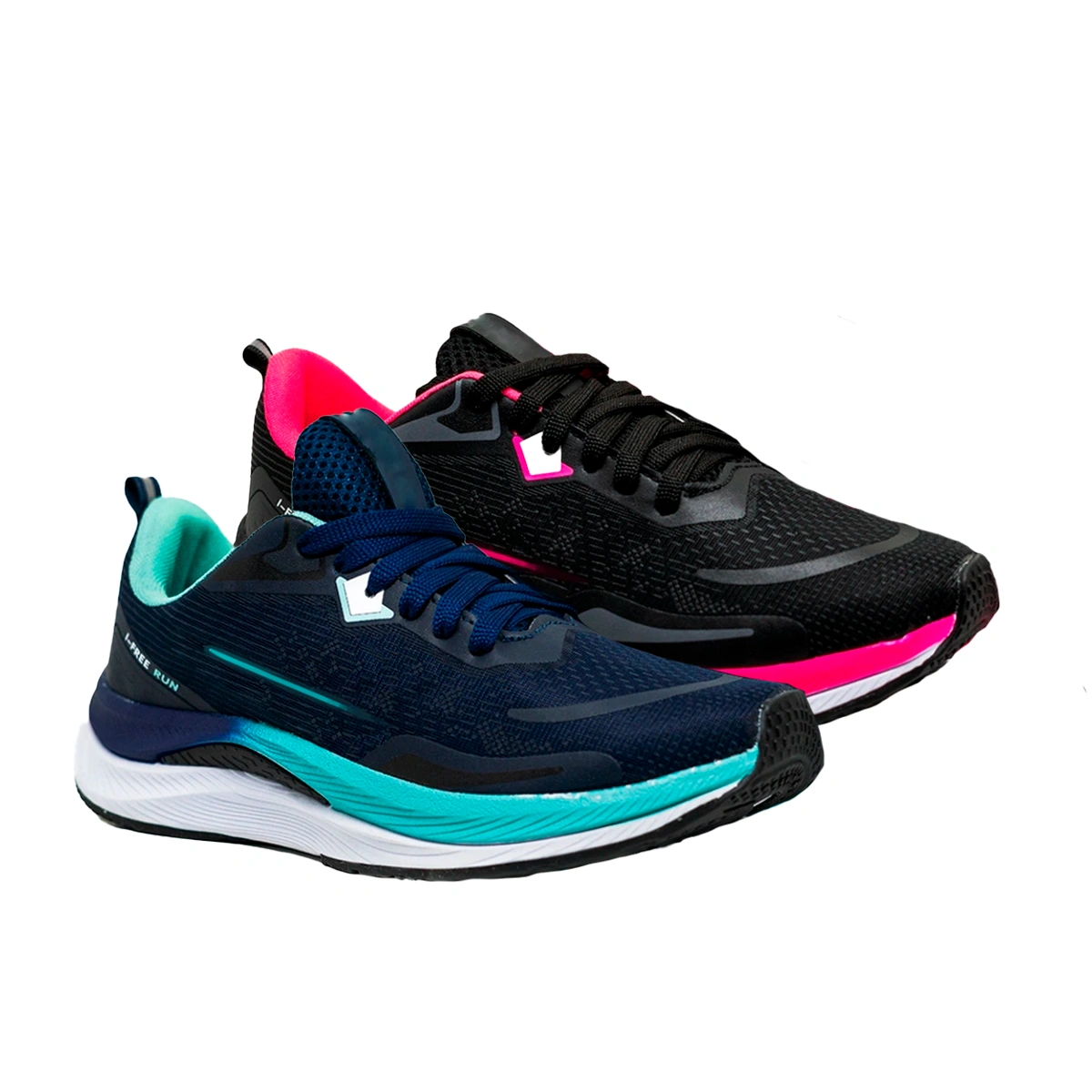 Kit 2 Tênis Feminino de Corrida Free-Run - Imagem 3
