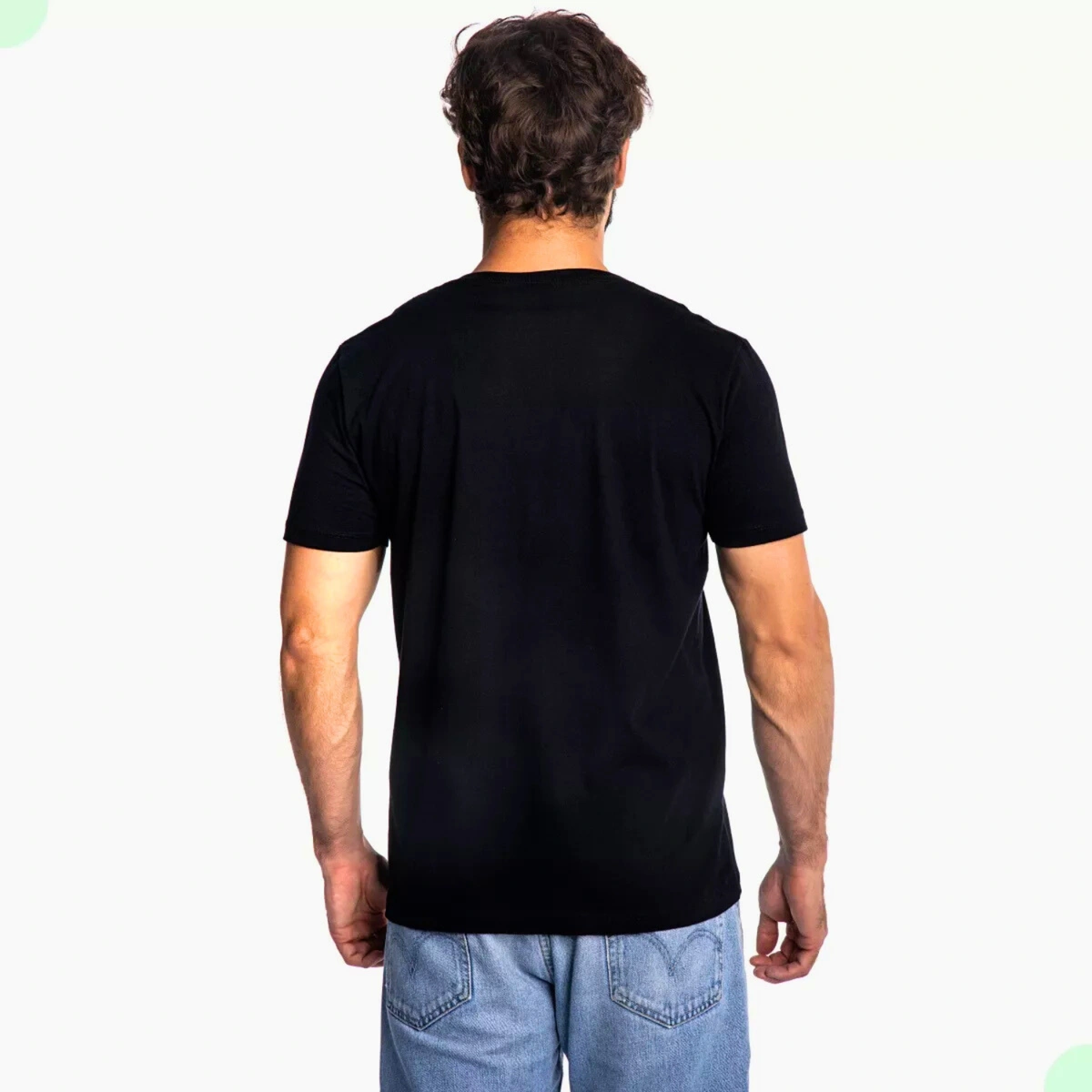 Kit 2 Camisas Masculina Lisa Algodão Premium Abuzze - Imagem 22