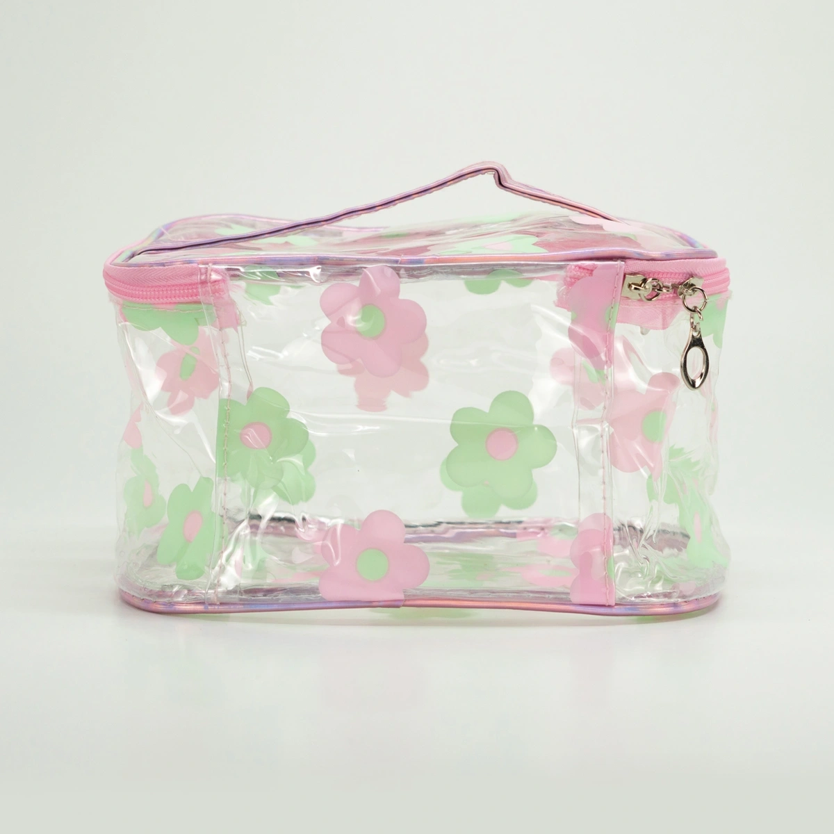 Bolsa Nécessaire Transparente Florido - Imagem 17