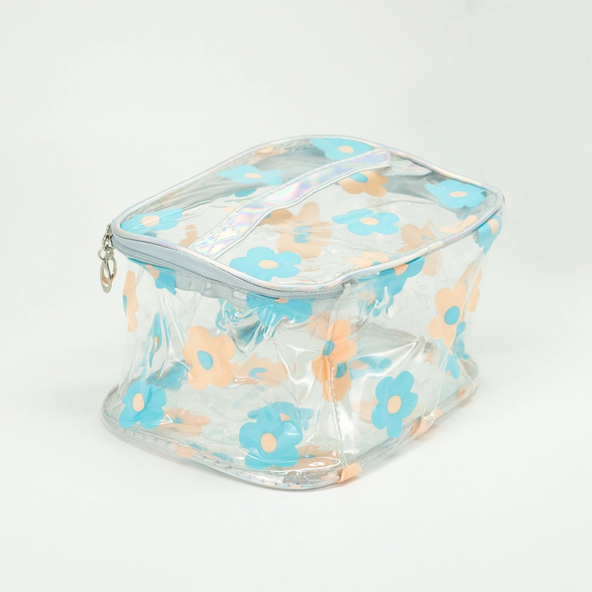 Bolsa Nécessaire Transparente Florido - Imagem 6