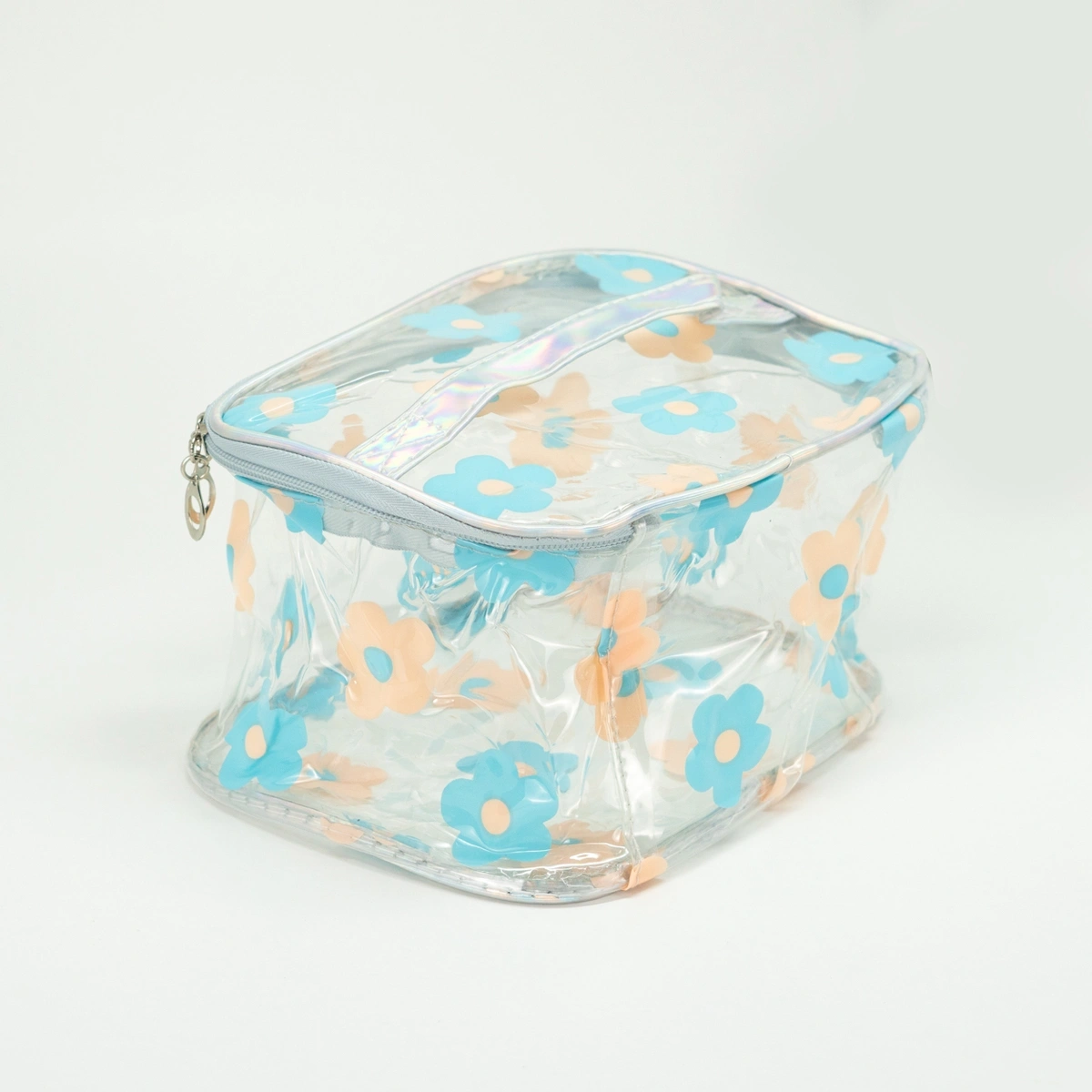 Bolsa Nécessaire Transparente Florido - Imagem 5