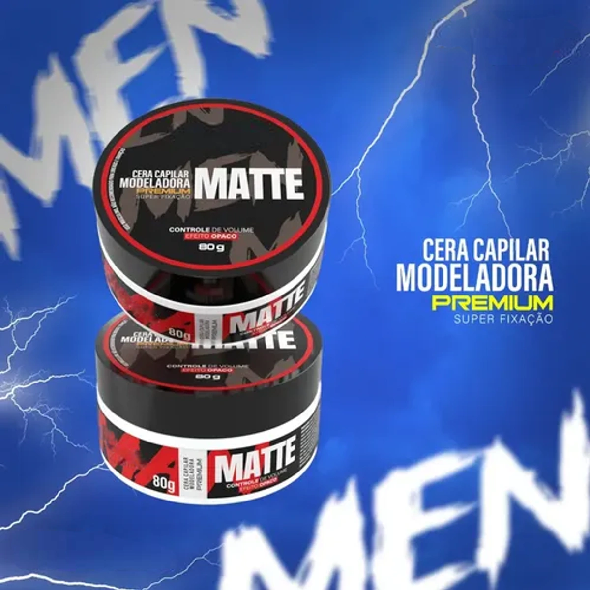 Pomadas Modeladoras Premium 80g - Imagem 12