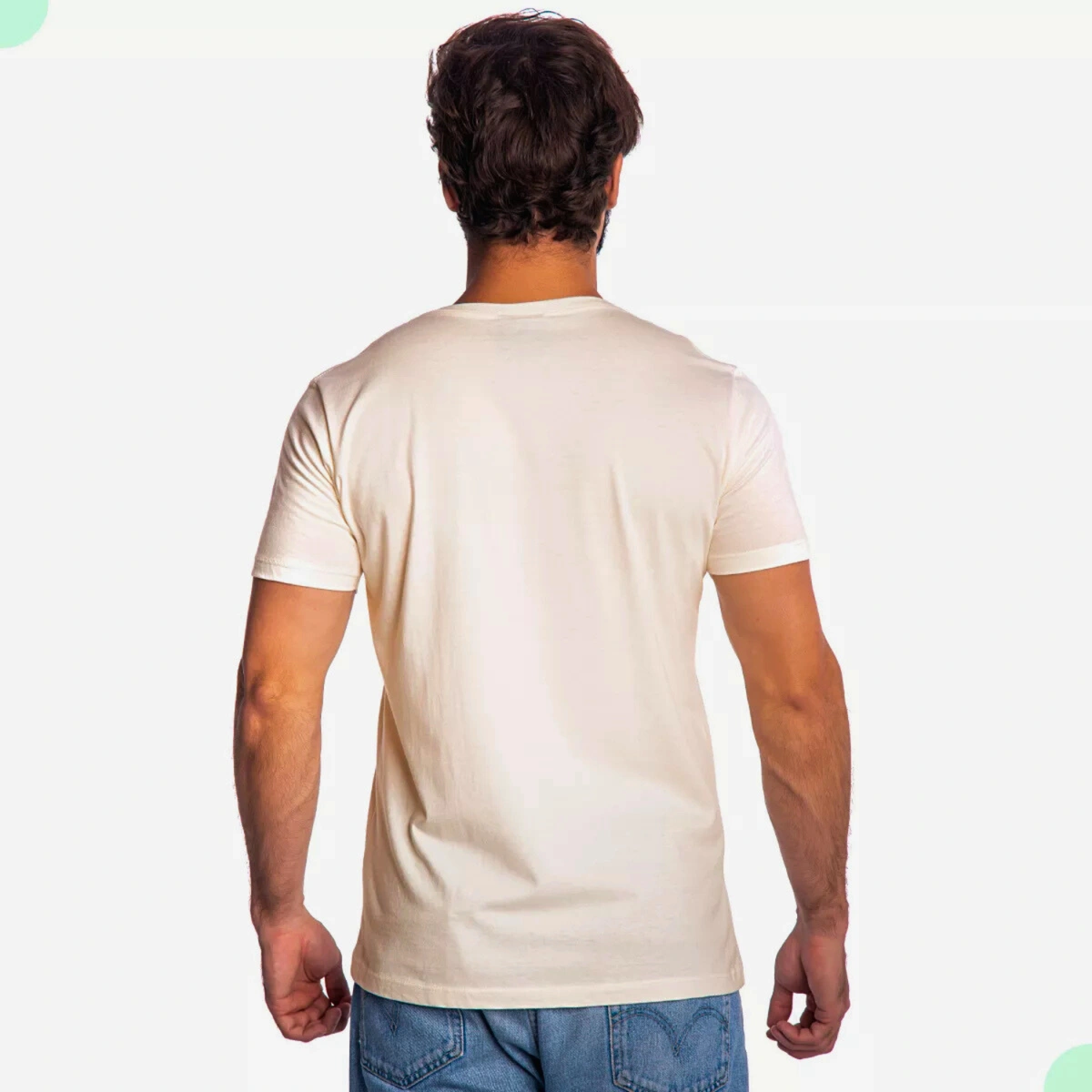 Kit 2 Camisas Masculina Lisa Algodão Premium Abuzze - Imagem 6