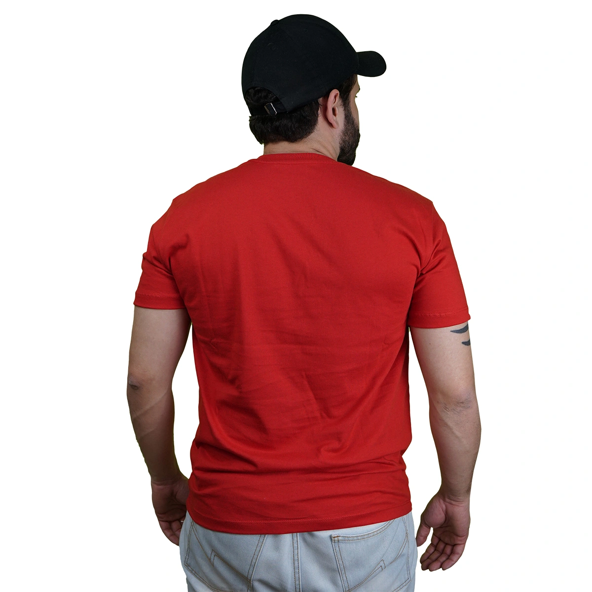 Kit 2 Camisas Masculina Lisa Algodão Premium Abuzze - Imagem 18
