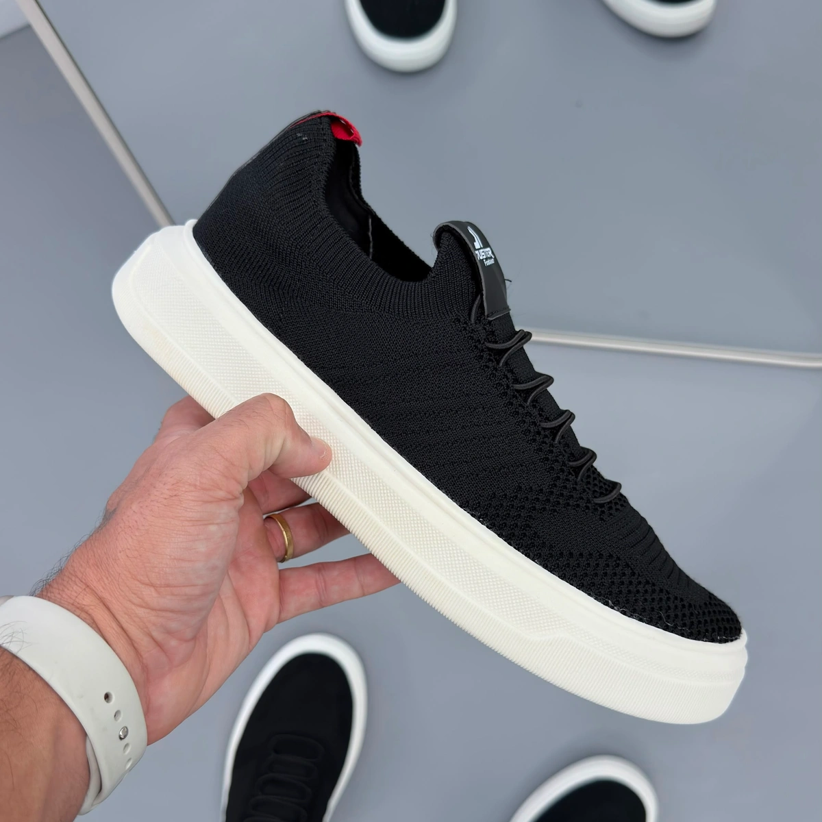 Tênis masculino Knit Duster - Imagem 8