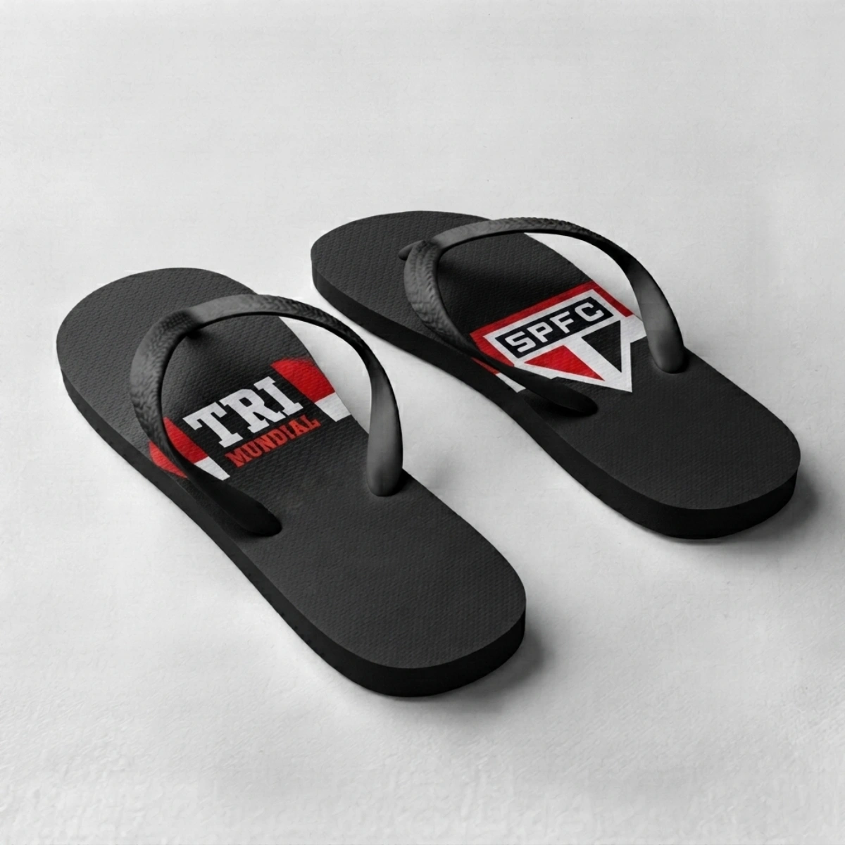 Chinelo Masculino São Paulo Tri Campeão Mundial - Imagem 6