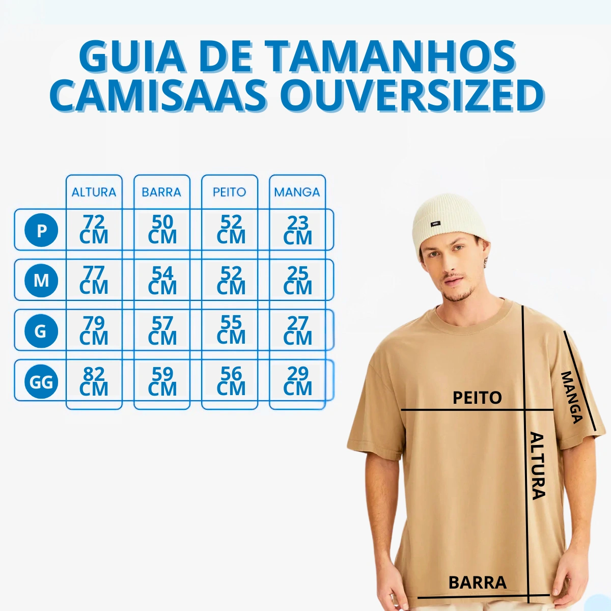 Kit 3 Camisetas Masculina Oversized Básica 100% Algodão Premium Alta Qualidade - Imagem 28