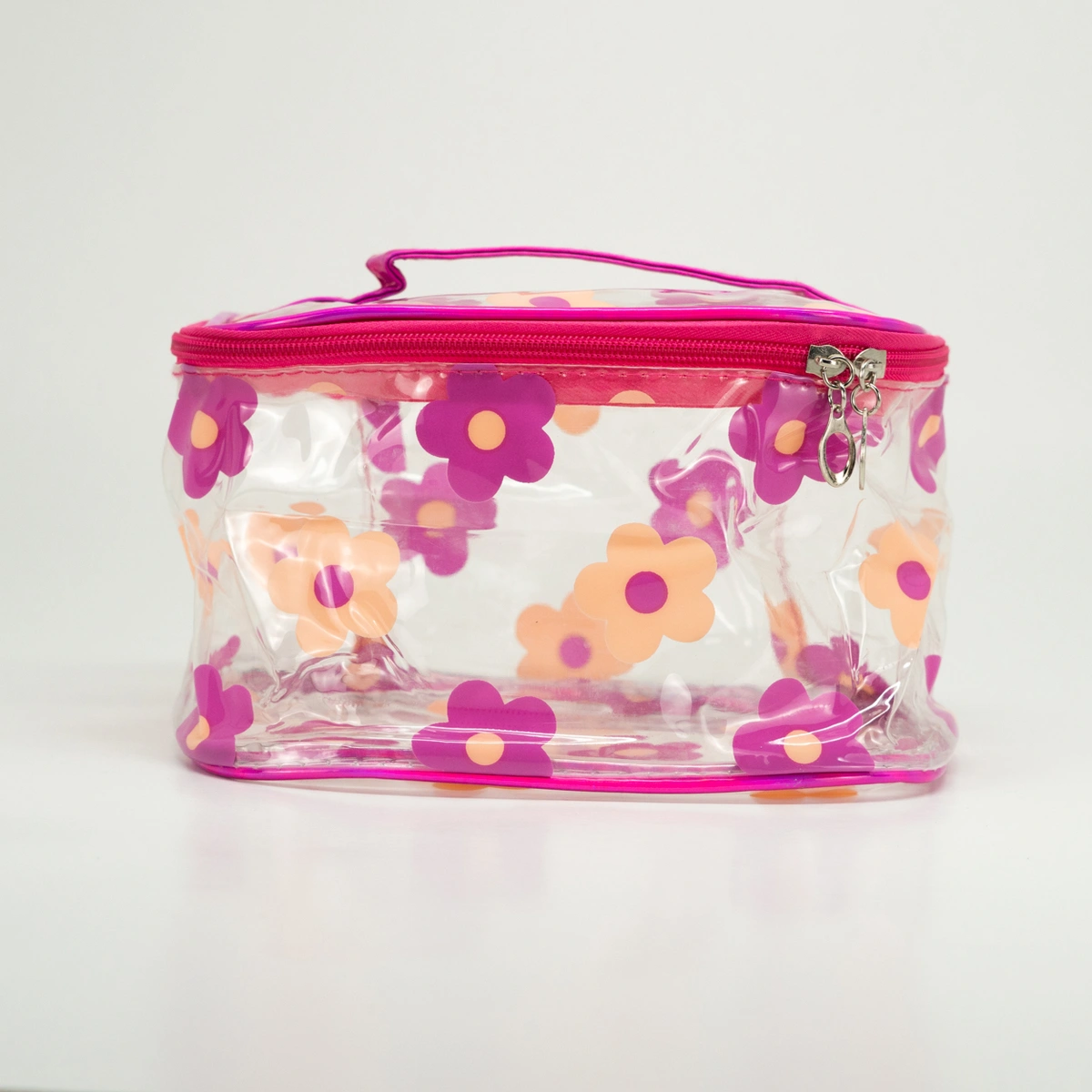 Bolsa Nécessaire Transparente Florido - Imagem 7