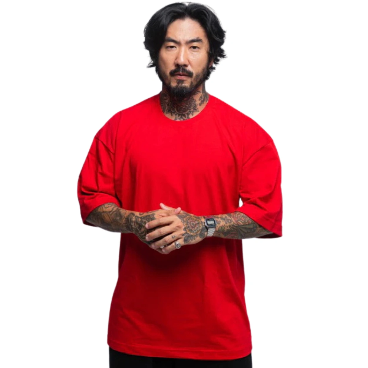 Kit 3 Camisetas Masculina Oversized Básica 100% Algodão Premium Alta Qualidade - Imagem 32