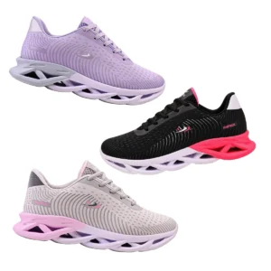 Kit 3 Tênis Feminino Esportivo Bella Estiloso Moderno Treino Academia Corrida Caminhada